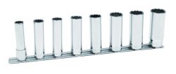 Bahco 7408MD 3/8" Socket Set On Strip