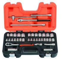 Bahco S380 Socket Set 3/8", 38-Piece